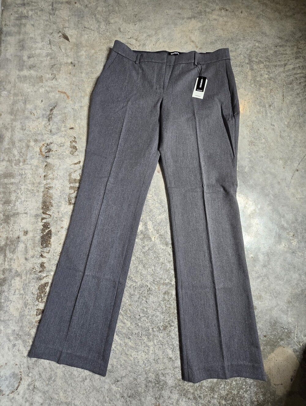 Express Women’s Gray Boot Low Rise Pants Size 14L